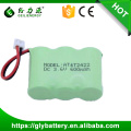 2 / 3aa wiederaufladbare nimh akku 3,6 v 600 mah schnurlose handy batterie